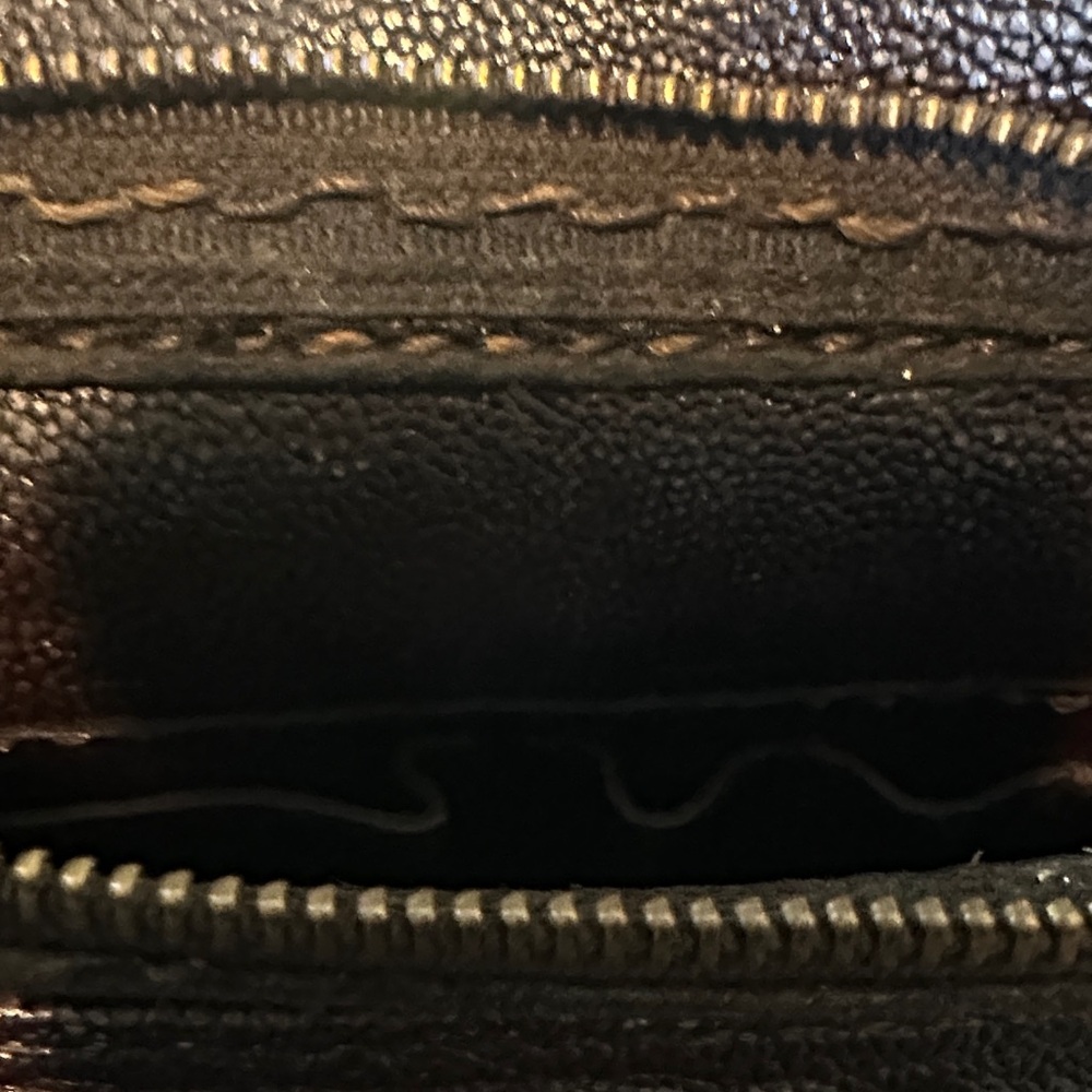 Unique Vintage Unisex Leather Messenger Bag Distressed full Grain - Picture 6 of 8